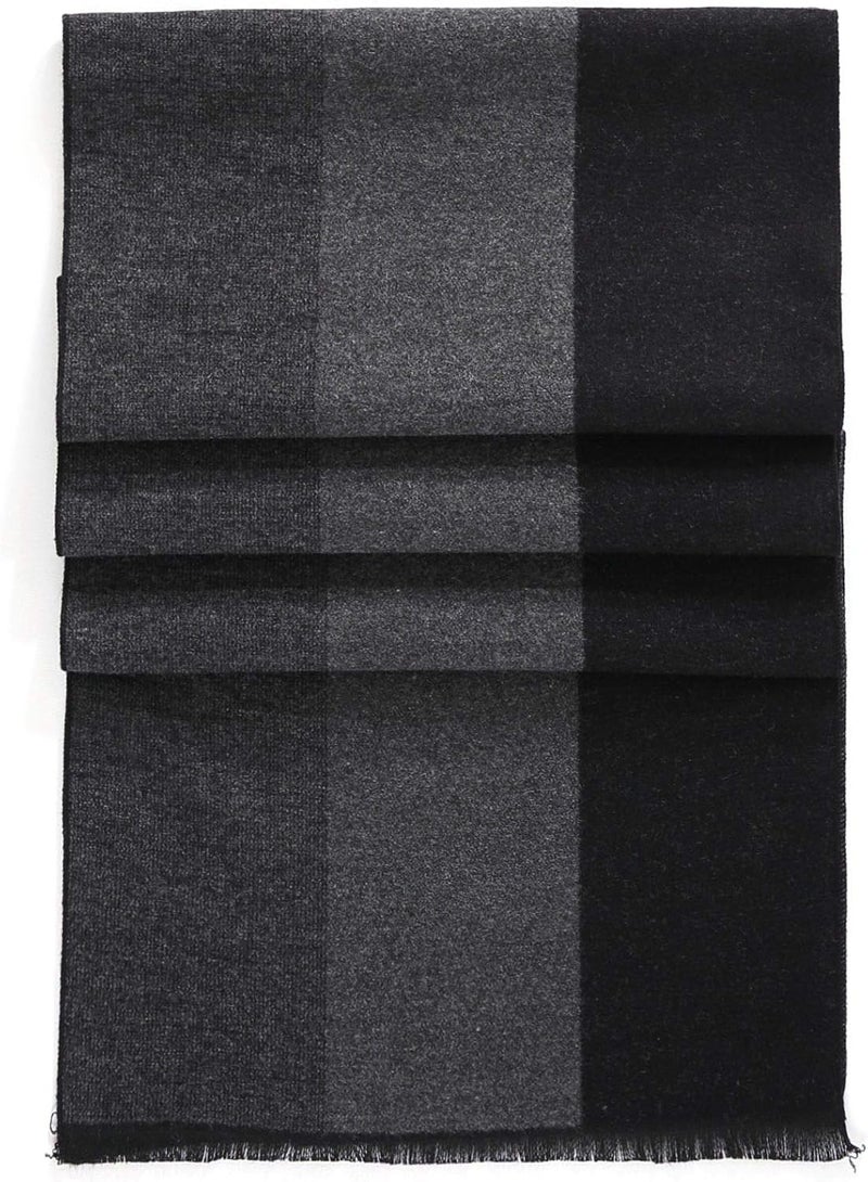 FULLRON Store Men Winter Scarf Soft Warm Long Cashmere Feel Scarves - Image 3